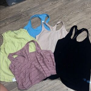 Tank top bundle lululemon,calia,zyia